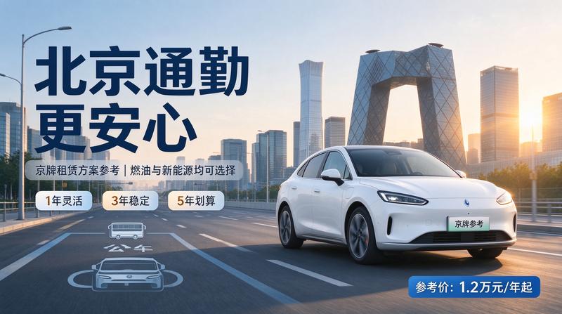 京牌租赁业务办公现场